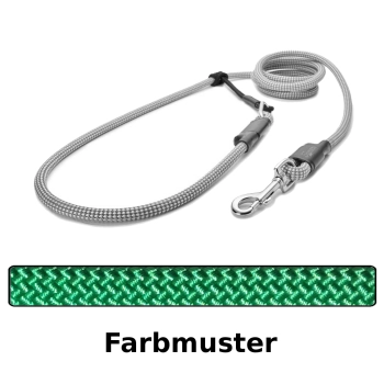 EASYLONG Hundeleine - M - 2,5m - grün